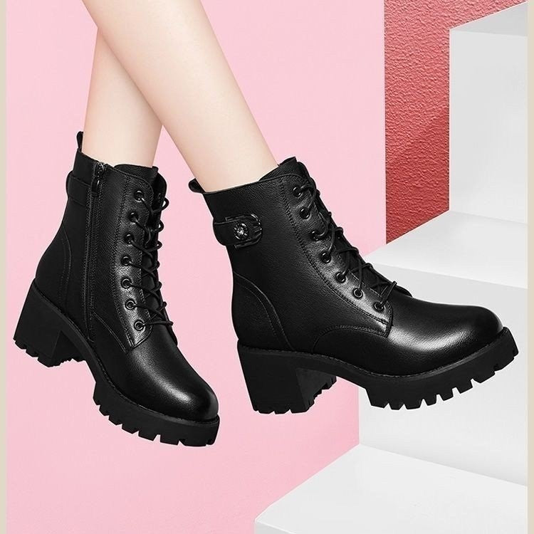 Martin Boots Women's Autumn and Winter Shoes, Boot Shoes-WR124