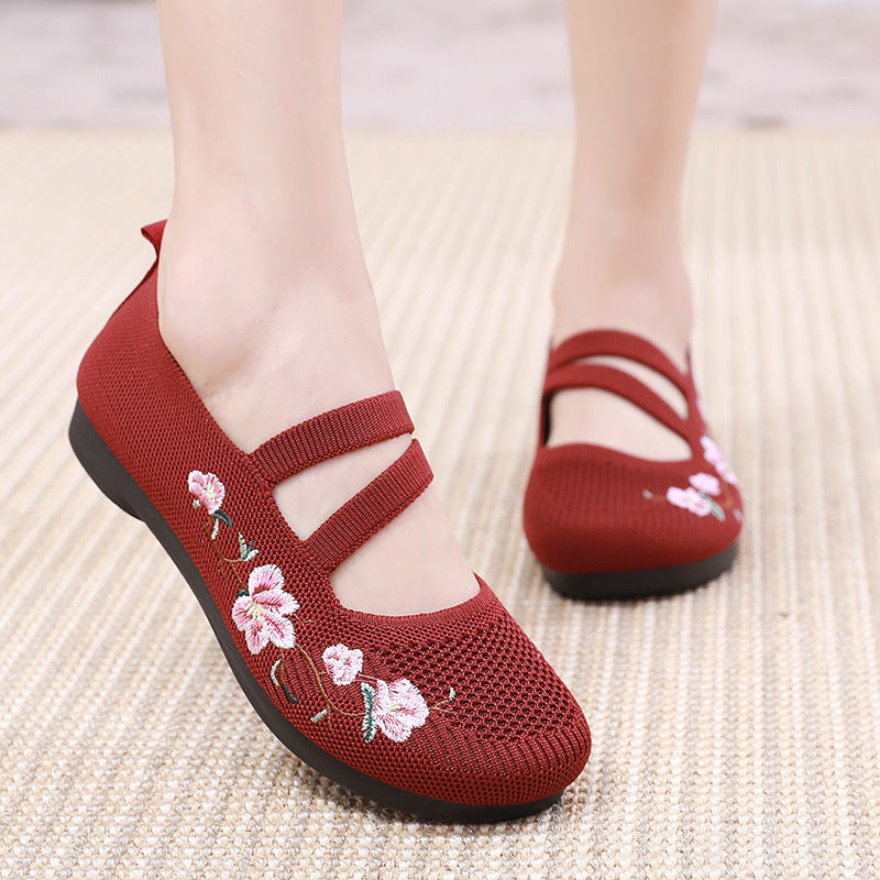 Spring and Summer New Old Beijing Cloth Shoes Women's, Loafer -DS100