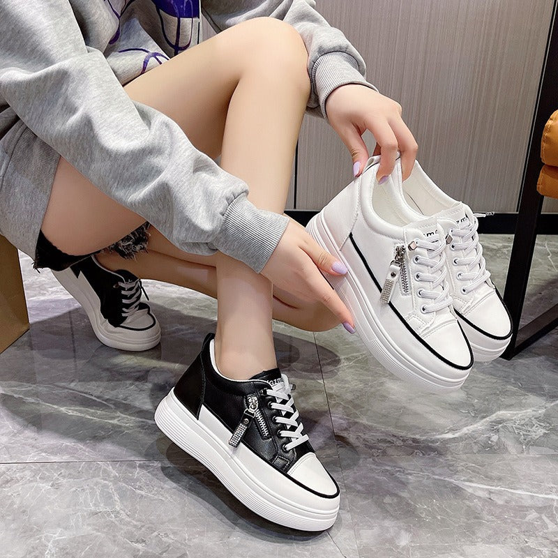 Thick-soled Women's Shoes With Inner Heel Shoes, Sneaker – DS90