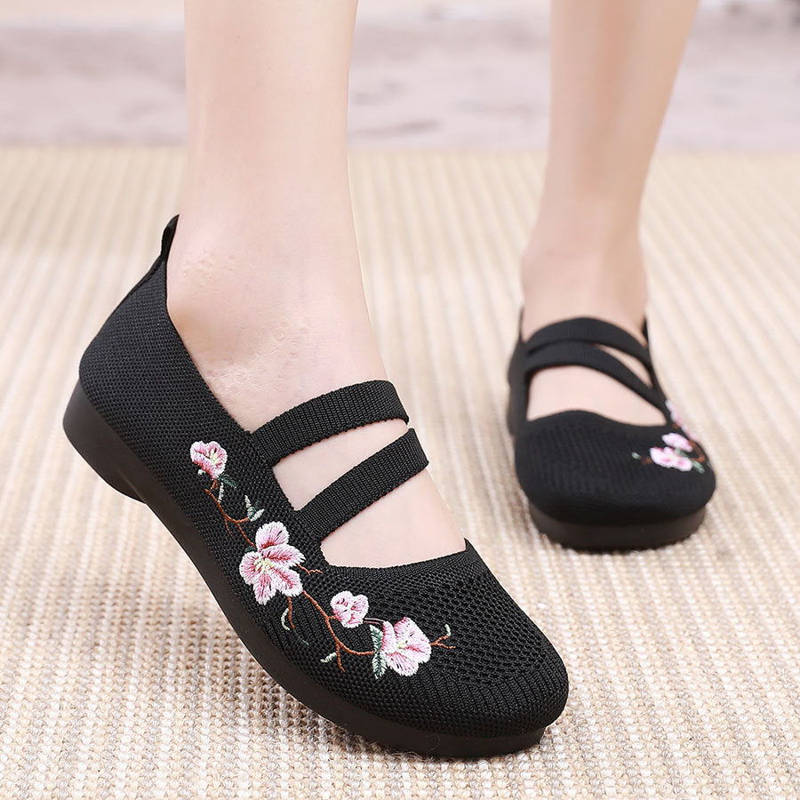 Spring and Summer New Old Beijing Cloth Shoes Women's, Loafer -DS100