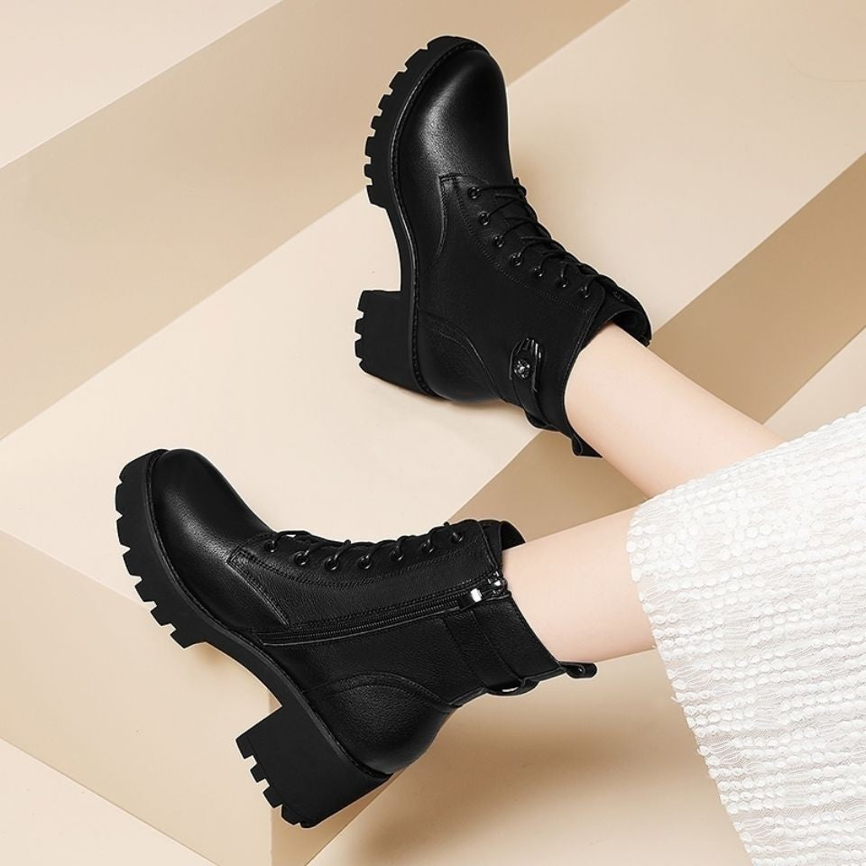Martin Boots Women's Autumn and Winter Shoes, Boot Shoes-WR124