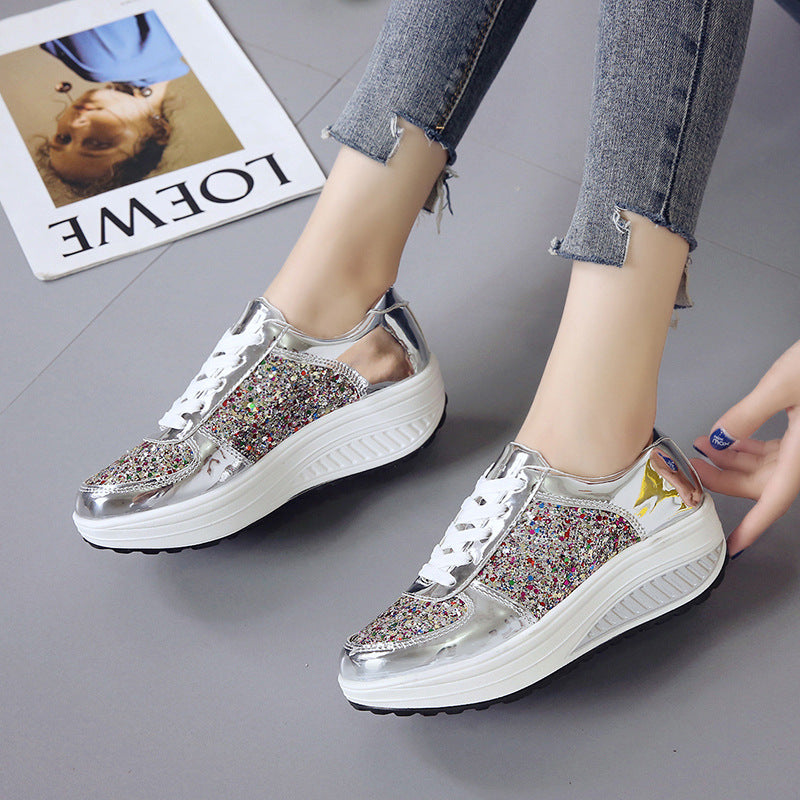 Women's Korean Style Casual Sports Colorful Fashion Shoes, Sneaker - RV2224