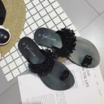 Women’s Slippers, Beautiful and Comfortable for Indoors or Outdoors —Sandal & Slipper-RV30009 - Image 3