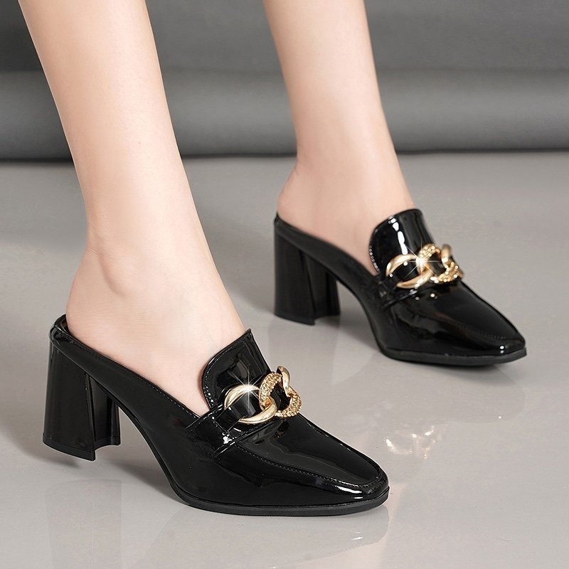 1_O1CN015udyeZ1abt68iLYSx_!!4131533349 Baotou Half Slippers for Women, Style Shoes-RV2107 - Image 1