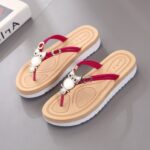 Women’s summer plus-size wedge flip-flops- trendy, Sandal Slipper-RV298 - Image 3