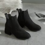 Winter New style, chunky heel, Martin boots, For Women, Boot Shoes-WR60 - Image 3