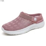 Women’s Summer Breathable & Lightweight Casual Shoes, Stylish Mesh Shoes for Outdoor use. Canvas-DS51 - Image 2
