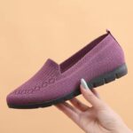 Lightweight and Breathable Flat Shoes, Old Beijing Cloth Shoes for Women, Canvas & Loafer – DS85