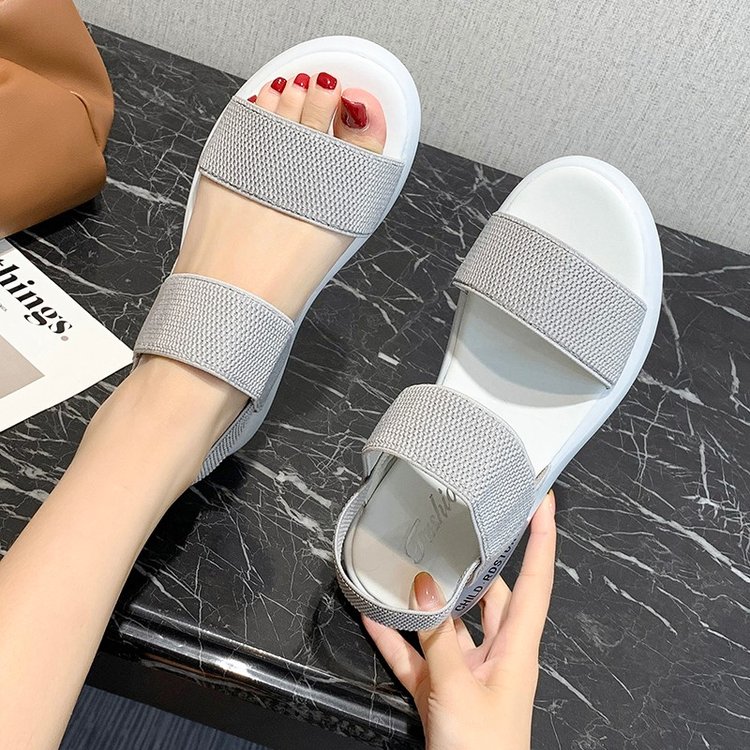 O1CN015xZ5uy1ZuNY3NMje5_!!2427333254 Korean Style Casual Sports Sandals for Women, Sandal-RV170 - Image 1