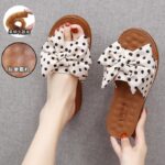 Korean Style Linen Slippers, Soft, Trendy for Home & Outings— Sandal & Slipper-RV268