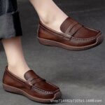 Foreign trade thick-soled casual shoes for women’s, Loafer-DS104 - Image 3