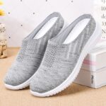 Women’s Summer halfshoes, With Soft Sole,Lightweight. Canvas-DS09 - Image 2