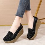 Foreign trade thick-soled casual shoes for women’s, Loafer-DS84