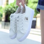 Women’s Shoes Spring and Summer Shoes Student Sports Flat Single-layer Shoes, Sneaker-DS81 - Image 4