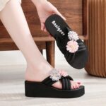 Women’s summer fashionable beach sandals, thick sole- Sandal & Slipper-RV204 - Image 3