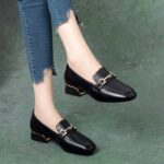 Women’s New Summer Style Flat Loafers, Low Heel, Style shoes-RV2437