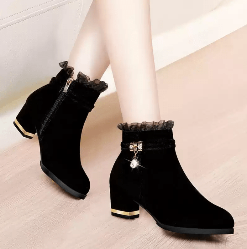 RV2519-1990 tk. Women’s French elegance pointed Toe fashion boots, Boot Shoes – RV2519 - Image 1