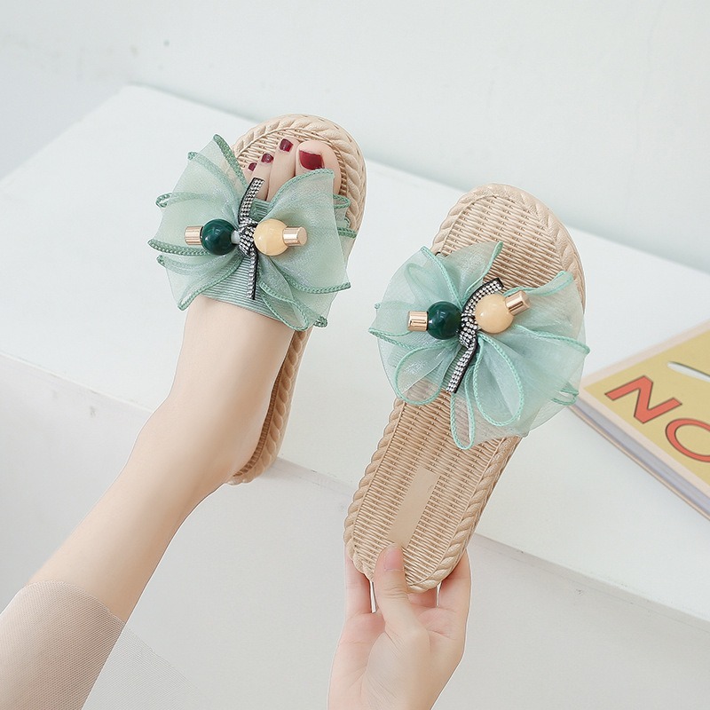 RV30027-1190 TK Women’s Summer Floral Slippers,Soft Sole— Sandal & Slipper-RV30027 - Image 1