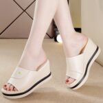 Non-slip, Comfortable, Soft-soled Shoes For Women, Balanced Heel-RV455