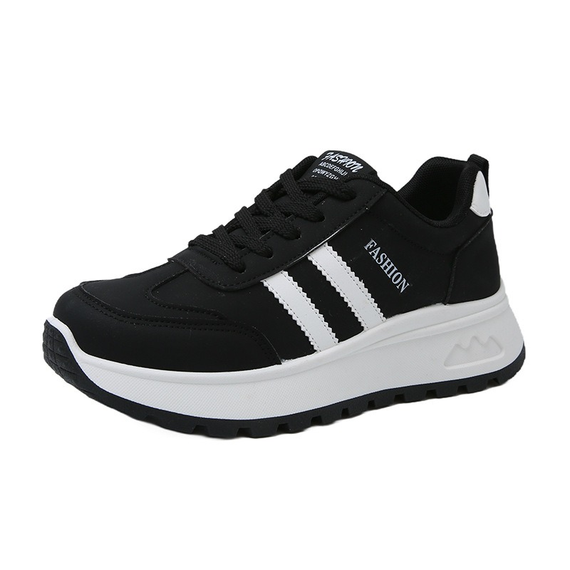 主图-7 Korean Style Platform Chunky Sneakers For Women Sneaker & Kades – WR177 - Image 1