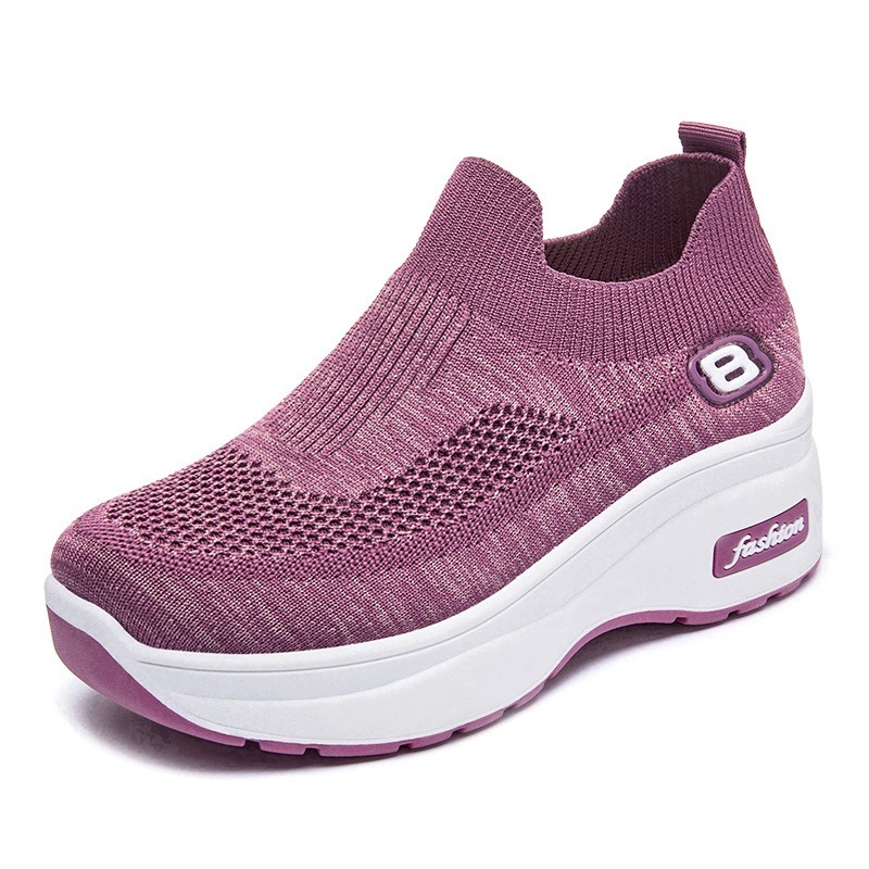 1_O1CN01pxpxAV20BULf21ziZ_!!2916366811-0-cib Women’s shoes, new style, soft-soled, thick-soled height-increasing single shoes, Canvas-WR61 - Image 1
