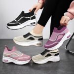 Versatile Single Shoes, Fly-Knit Breathable Mesh Women’s Shoes, Sneaker-DS13