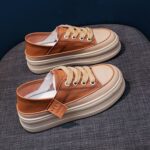 Platform Rubber PU Casual Single-layer Women’s shoes, Sneaker-DS92