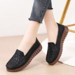 Non-slip soft sole, slip-on shoes for Women, Canvas & Loafer – DS136 - Image 2