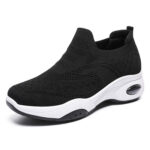 Women’s Shoes, new style, soft-soled, thick-soled height-increasing single shoes, Canvas-WR36 - Image 4