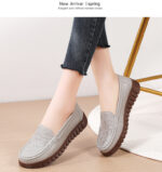 Non-slip soft sole, slip-on shoes for Women, Canvas & Loafer – DS136