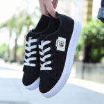 Women’s Shoes Spring and Summer Shoes Student Sports Flat Single-layer Shoes, Sneaker-DS81 - Image 2