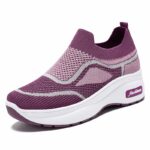 Versatile Single Shoes, Fly-Knit Breathable Mesh Women’s Shoes, Sneaker-DS13 - Image 2