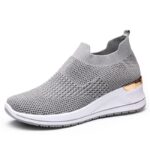 Women’s Flyknit Mesh, Thick-soled, Breathable Casual Shoes, Sneaker & Kades-DS110 - Image 5