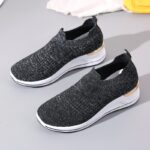 Women’s Flyknit Mesh, Thick-soled, Breathable Casual Shoes, Sneaker & Kades-DS110 - Image 4