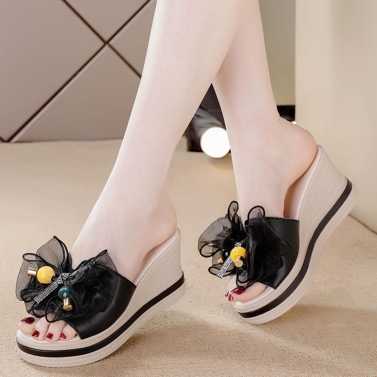 O1CN01wXNHC51SQQP1y8A1B_22111908 Thick Bottom Soft Bottom Non-Slip Shoes for Women, Sandal & Slipper-RV682 - Image 1