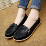 Women’s summer flat shoes. Loafer-RV2411 - Image 4