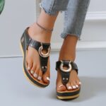 Foreign Trade cross-border New Wedge Sandals For women’s, Sandal & Slipper - RV30049